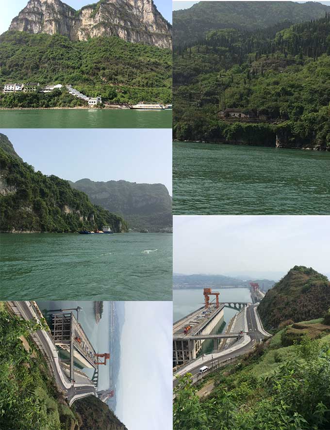 湖北宜都市高壩洲污水處理廠(chǎng)山水圖